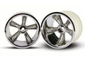 Pro-Star TRX 2.2" Chrome Rear Wheels