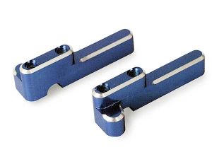 Machined Aluminum Servo Mounts with Screws
