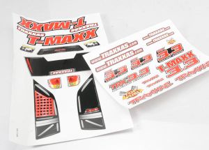 T-Maxx Decal Sheets