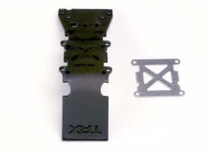 Black Front Skid Plate with Reinforcement