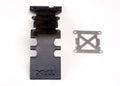 Black Rear Skid Plate with Reinforcement
