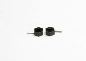 Tall Offset 14 mm Wheel Hubs (2) with Pins