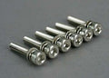 Cap-Head Machine Screws 3x15 mm w/ Washers (6)