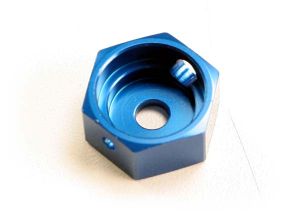 Blue Aluminum Brake Adapter