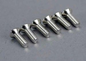 Countersunk Machine Screws 2.6x8 mm (6)
