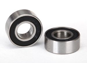 Black-Seal Ball Bearings 6x13x5 mm (2)