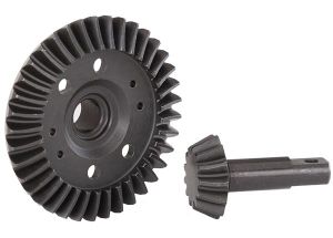 Spiral-Cut Machined-Steel Front Differential Gears