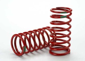 1/10 GTR Springs (3.5-Rate Green Stripe) (2)