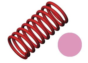 1/10 GTR Springs (5.4-Rate Pink Stripe) (2)