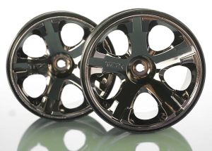 All-Star 2.8" Black Chrome Wheels (2)