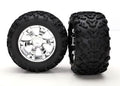 Geode 3.8" Chrome Wheels & Maxx Tires (2)
