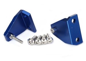 Blue Aluminum Trim Tab Adjusters (2)