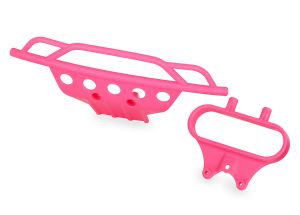 Slash 2WD Pink Front Bumper with Mount