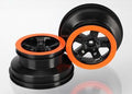 SCT Black & Orange Wheels (2)