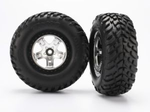 SCT Satin Chrome & Black Wheels (2)