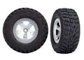 SCT Satin Chrome Wheels & Kumho Tires (2)