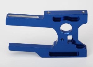 Blue Aluminum Motor Mount