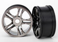 Rear Black-Chrome Split-Spoke Wheels (2)