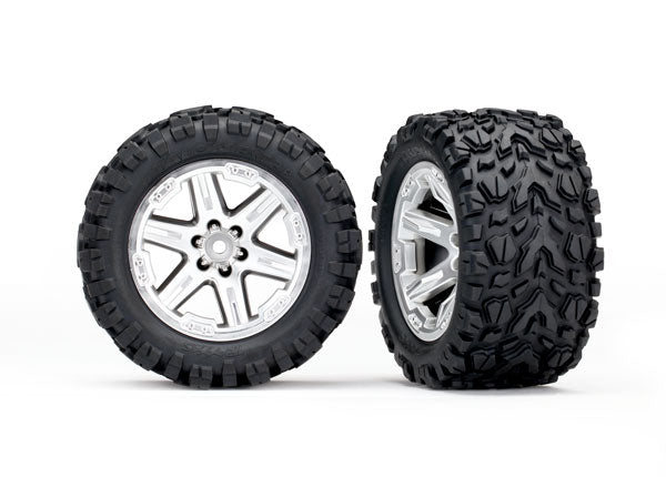 RXT 2.8" Satin Chrome Wheels & Talon EXT Tires (2),