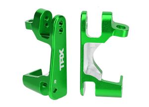 Green Aluminum Caster Blocks (L&R)