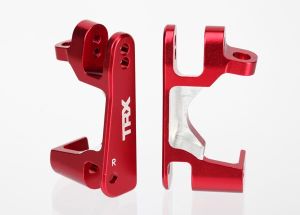Red Aluminum Caster Blocks (L&R)