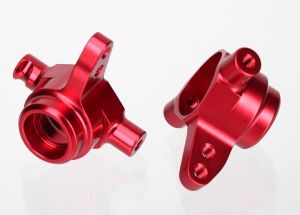 Red Aluminum Steering Blocks (L&R)