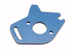 Blue Aluminum Motor Plate