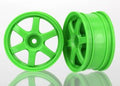 1.9" Green Volk Racing TE37 Wheels (2)