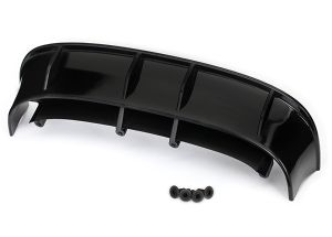 Ford Fiesta Black Rear Wing with Screws