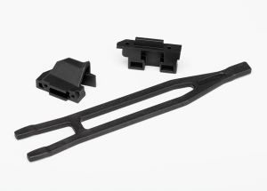 Low-CG Battery Hold-Down with Retainers