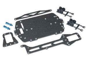1/18 LaTrax Carbon Fiber Chassis Kit