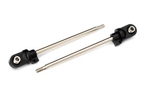 110 mm Chrome Long GTX Shock Shafts (2)
