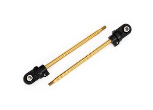 110 mm TiN-Coated Long GTX Shock Shafts (2)