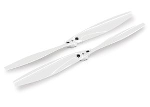 White Aton Rotors (2) with Screws