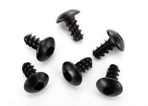Button-Head Self-Tapping Screws 2.6x5 mm (6)