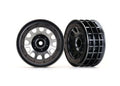 2.2" Black Chrome Beadlock Method Wheels (2)