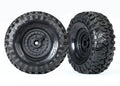 1.9" Black Tactical Wheels w/ Canyon Trail Tires (2), 8273