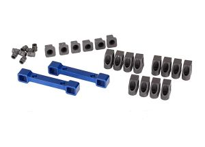 Blue Aluminum Suspension Arm Mounts & Hardware