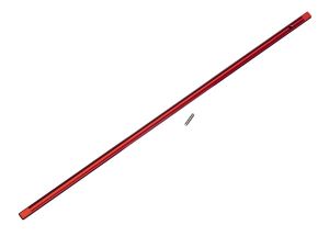 Red Aluminum Center Driveshaft