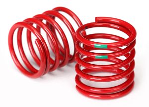 Short Red Ultra Shock Springs (2) (4.075-Rate)
