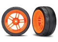 1.9" Orange Rear Wheels & Response Tires (2), 8374A