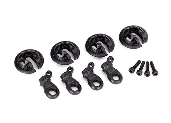 Captured Lower Spring Retainers (4), 8459