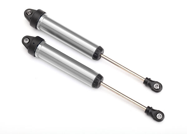 160 mm Silver Aluminum GTR Dampers (2), 8461