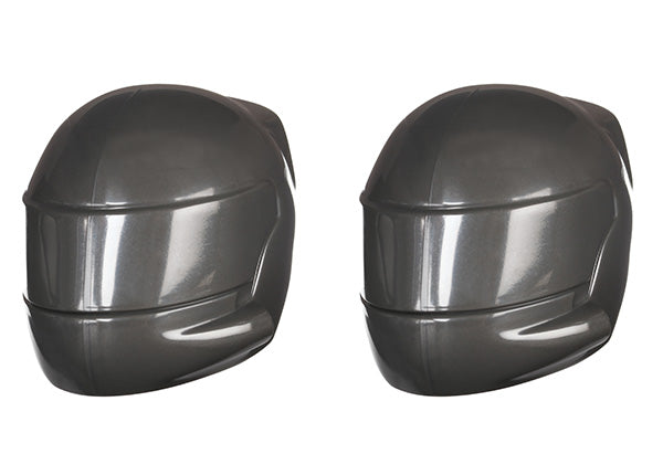 Gray Driver Helmets (2), Part #8518