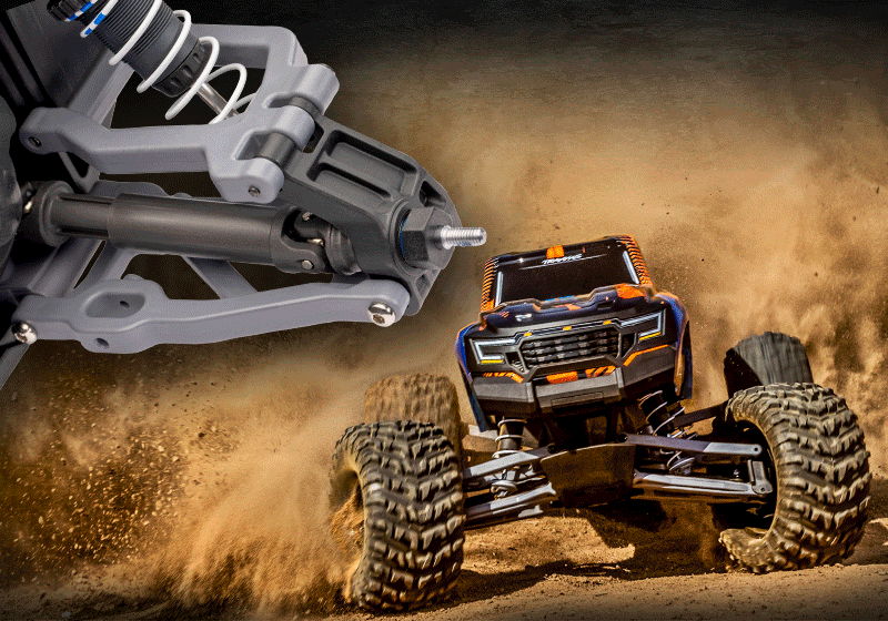 Stampede 2WD Brushless, 135454-4